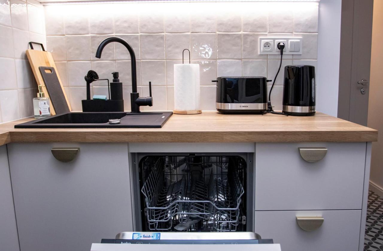 Apartament Przy Metrze Wierzbno Z Nuta Vintage วอร์ซอ ภายนอก รูปภาพ